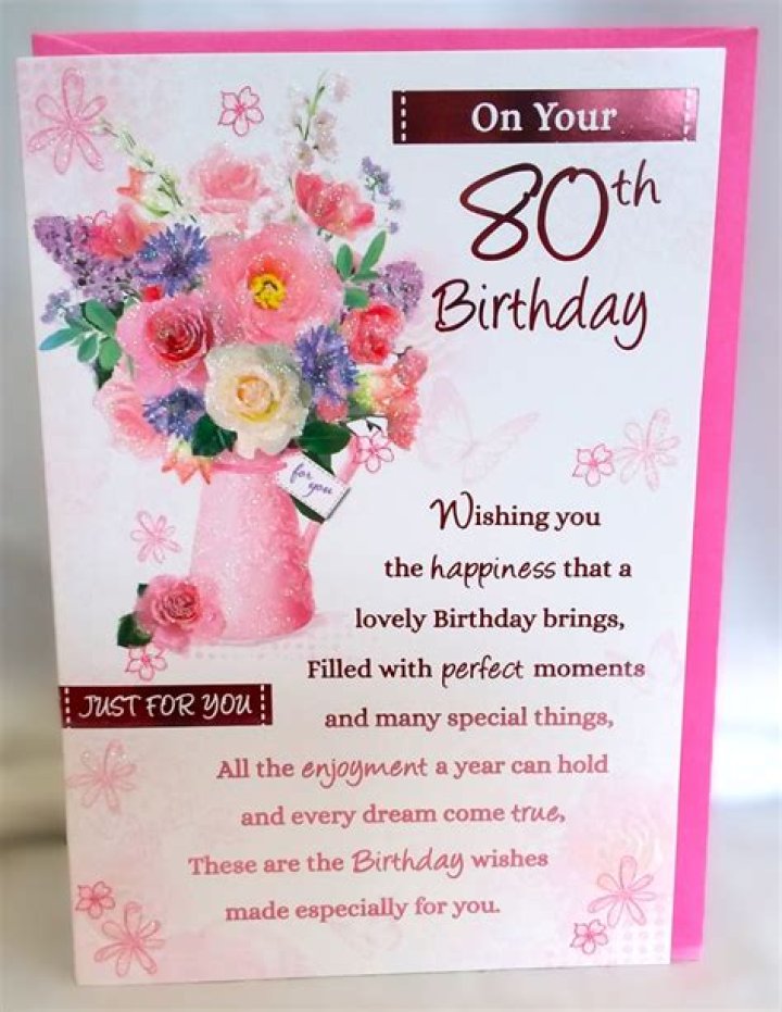 Birthday Wishes 80th Birthday