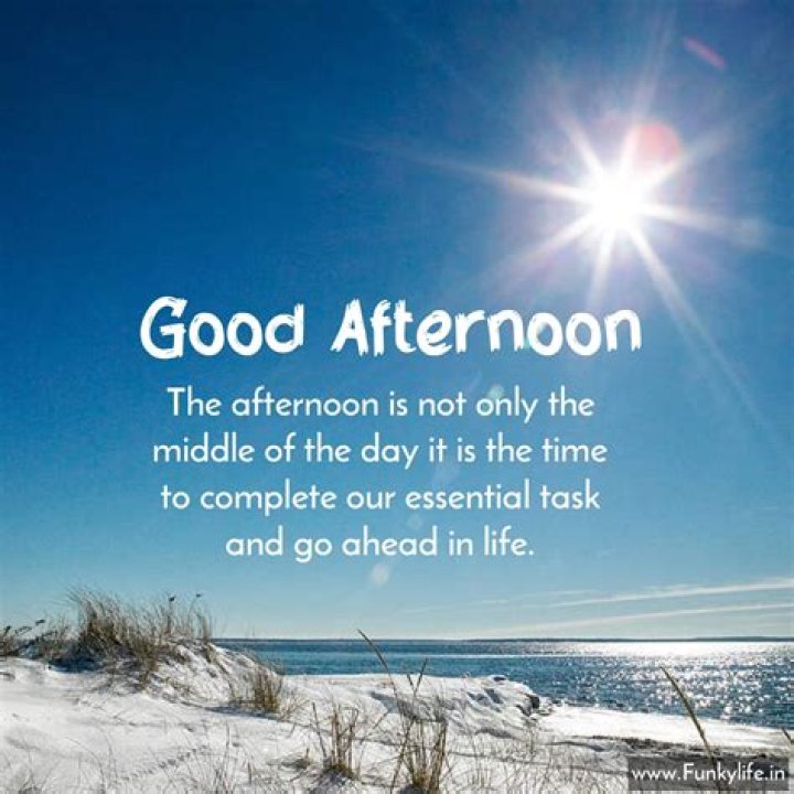 Good Afternoon Quote