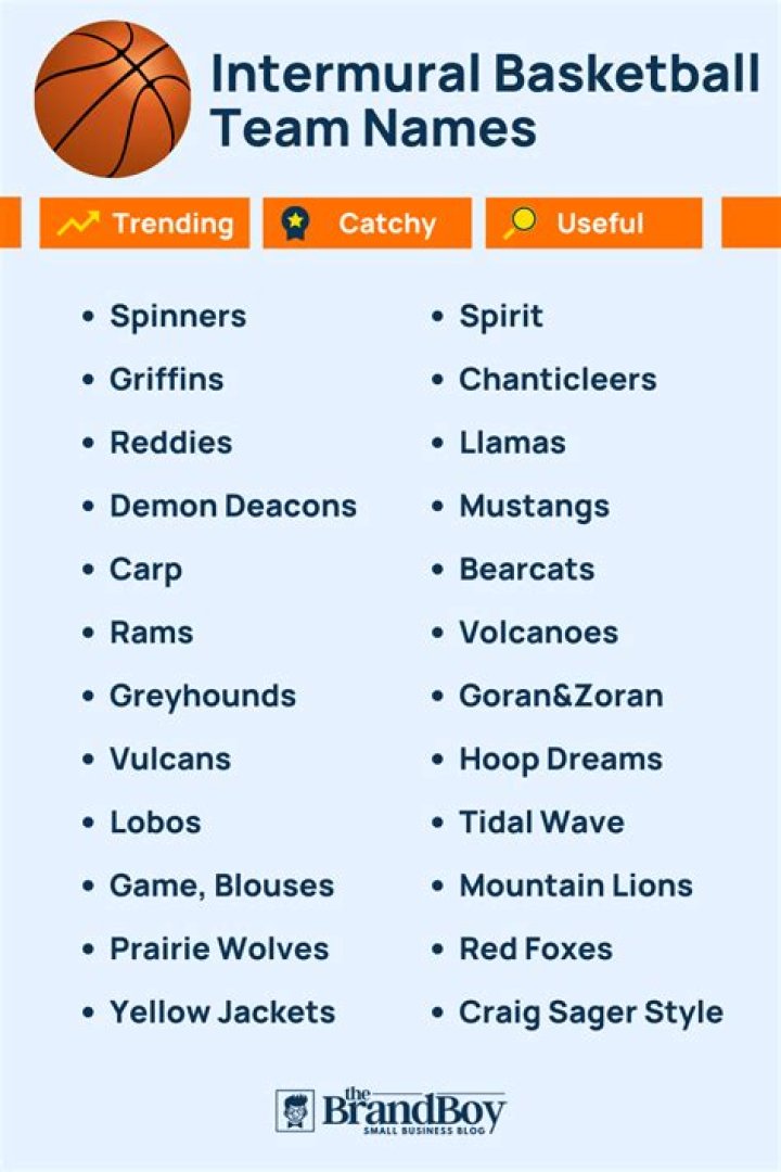 Good Basketball Fantasy Team Names