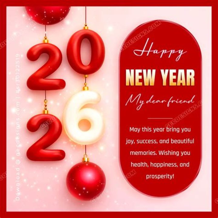 Happy New Year Wishes For My Love