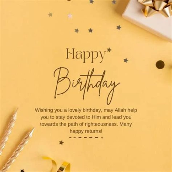 Islamic Happy Birthday