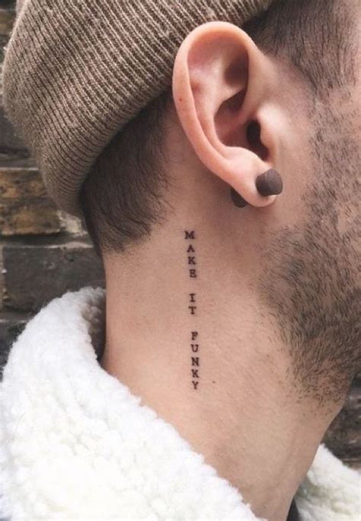 Name Tattoos Behind The Ear