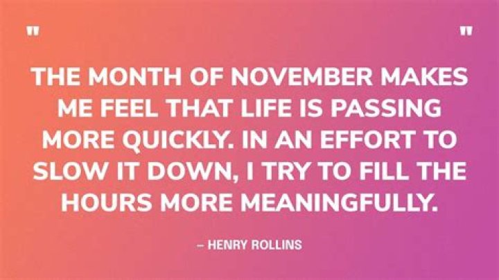 November Quote Of The Month