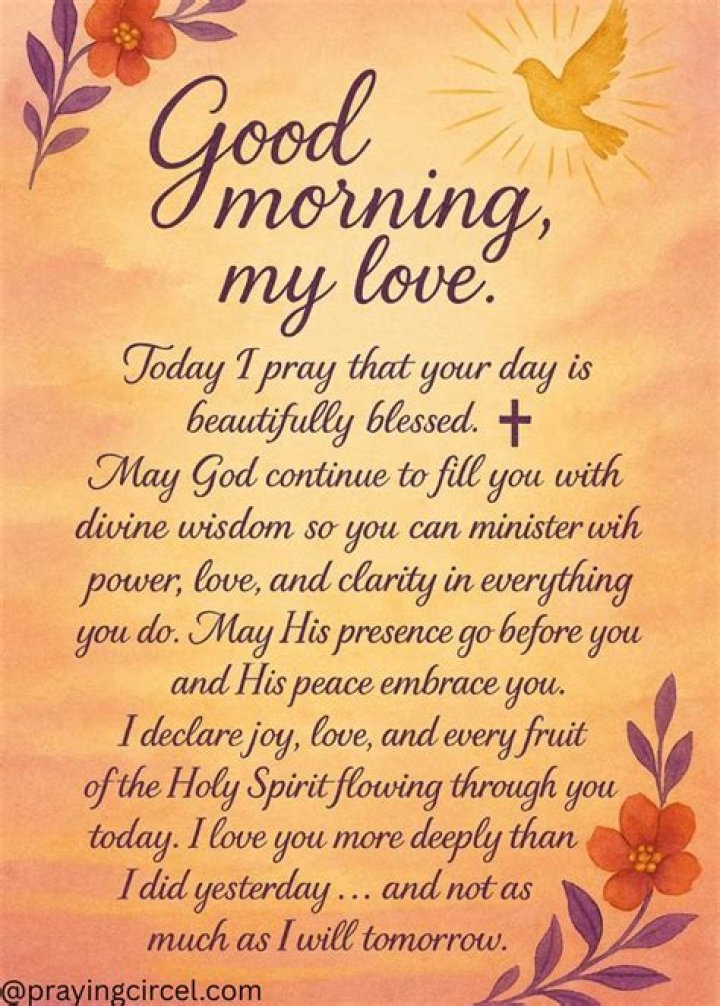 Powerful Morning Prayer For My Husband