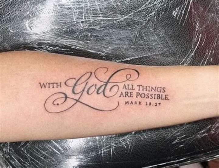 Short Bible Verses For Tattoos