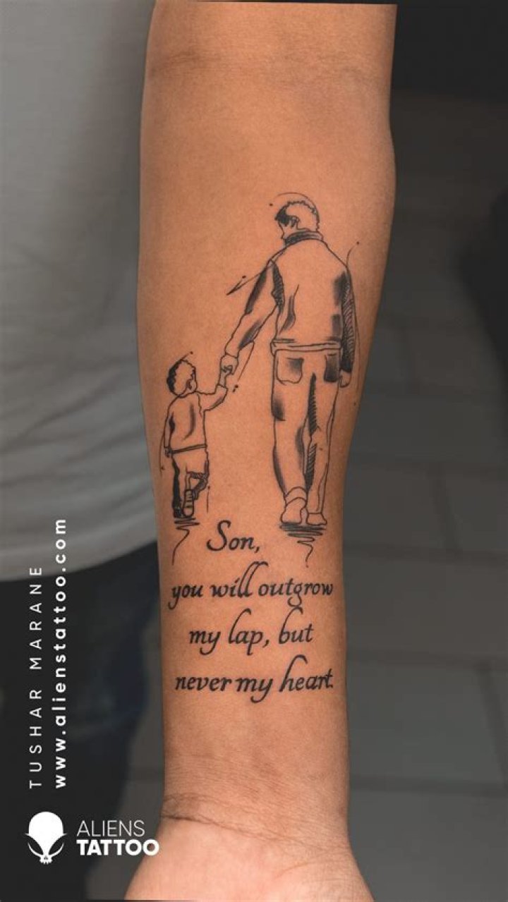 Tattoos Dedicated To Son