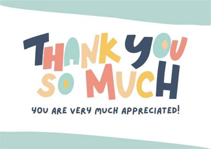 Thank You So Much I Really Appreciate It Meaning